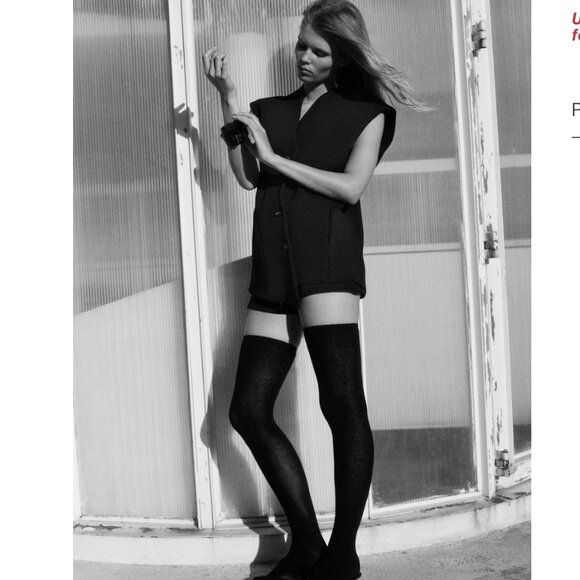 ZARA BUTTONED OVERSIZED VEST SIZE M NWT - Picture 6 of 7